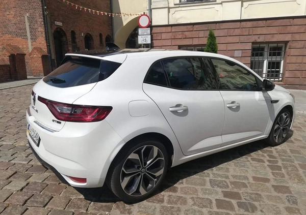 Renault Megane cena 75000 przebieg: 28500, rok produkcji 2019 z Grudziądz małe 562